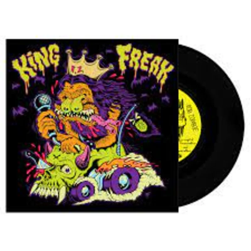 ROB ZOMBIE KING FREAK 7" - BLACK