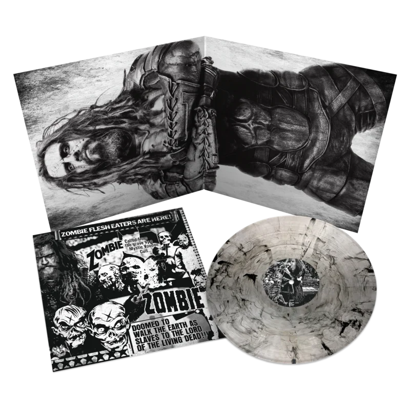 ROB ZOMBIE THE GREAT SATAN LP - EXCLUSIVE - LTD. 1000 - CLEAR/BLACK SMOKE