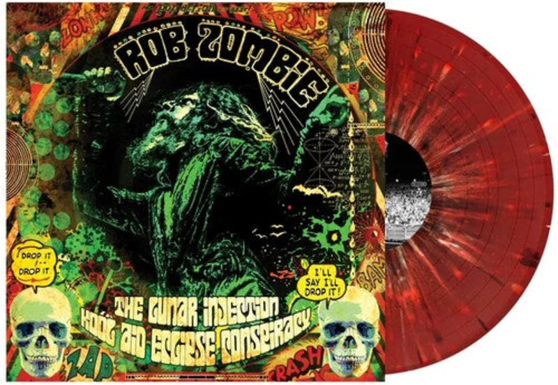 ROB ZOMBIE THE LUNAR INJECTION KOOL AID ECLIPSE CONSPIRACY LP - RED/BLACK/WHITE/SPLATTER