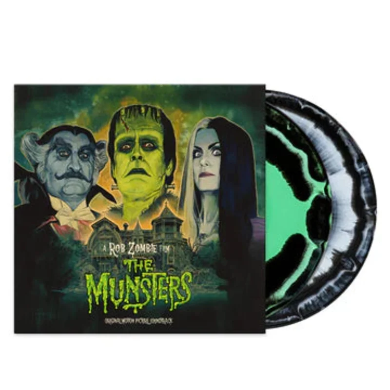 ROB ZOMBIE 'THE MUNSTERS' ORIGINAL SOUNDTRACK 2LP - COLOR