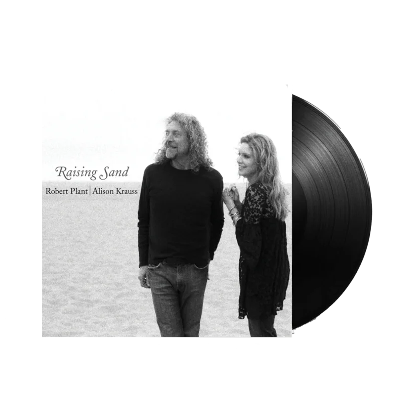 ROBERT PLANT & ALISON KRAUSS 'RAISING SAND' LP (Black Vinyl)
