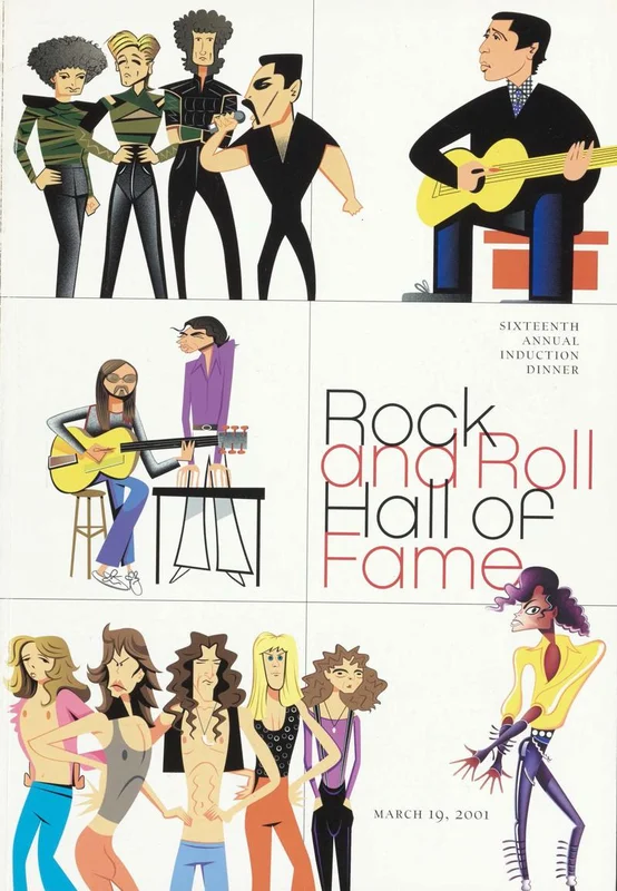 ROCK HALL 2001 - INDUCTION PROGRAM