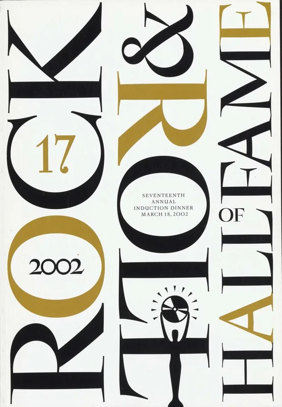 ROCK HALL 2002 - INDUCTION PROGRAM