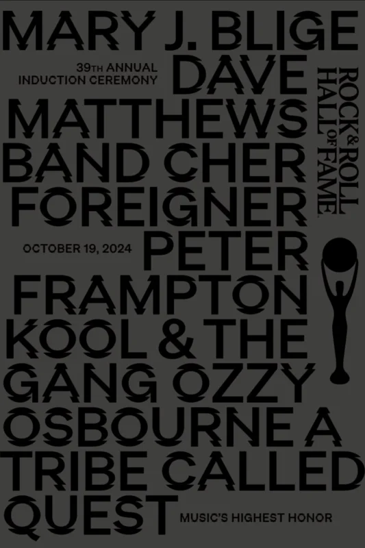 ROCK HALL 2024 - INDUCTION PROGRAM