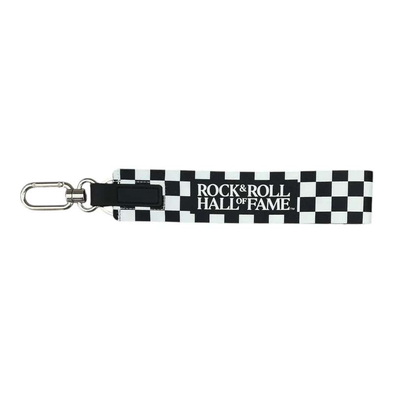 ROCK HALL CHECKERBOARD GRAB AND GO KEYRING