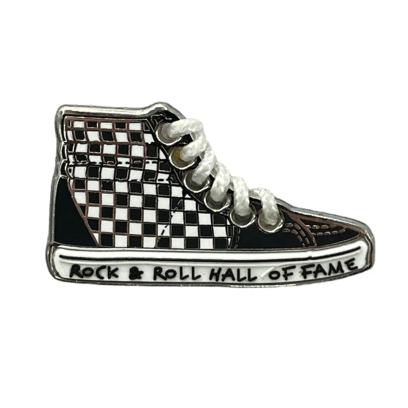 ROCK HALL CHECKERED HIGHTOP SNEAKER MAGNET