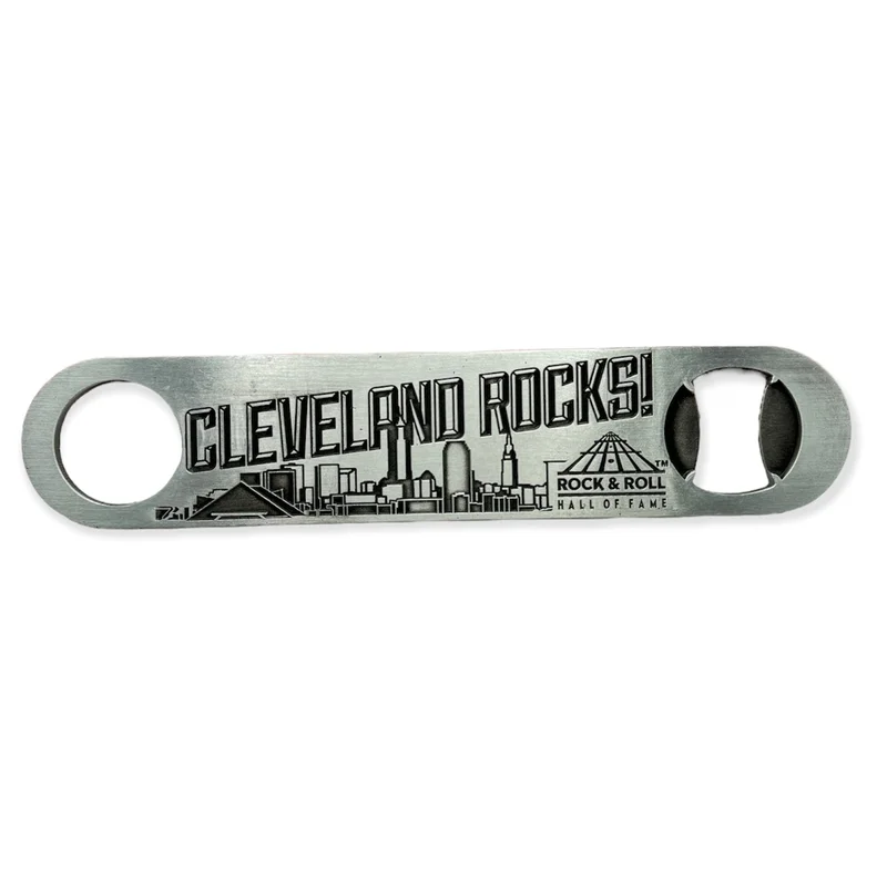 ROCK HALL CLEVELAND ROCKS BOTTLE OPENER MAGNET