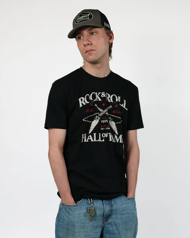 ROCK HALL CROSSED FLYING V'S T-SHIRT