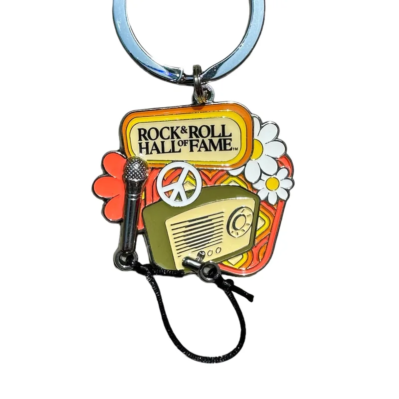 ROCK HALL GROOVY CORD KEYRING