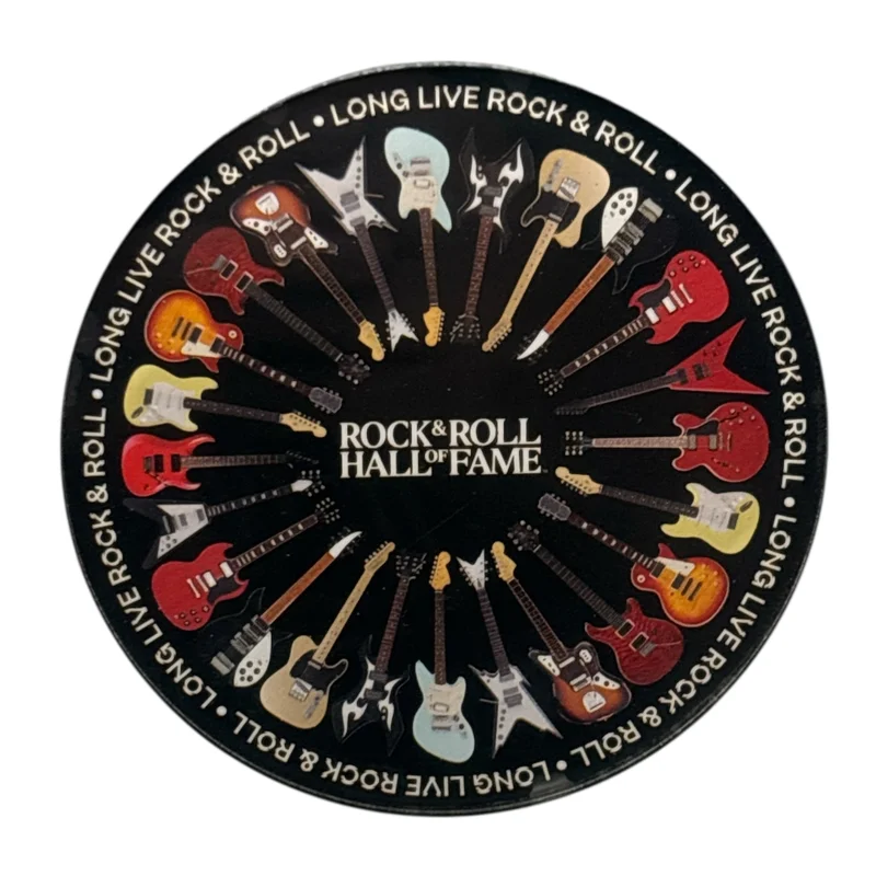 ROCK HALL GUITAR ACRYLIC MAGNET