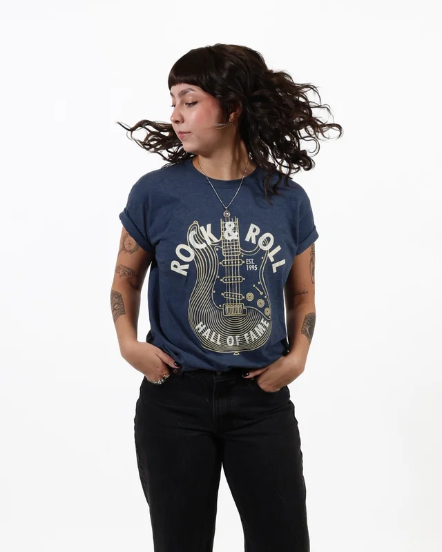 ROCK HALL GUITAR IMPRINT T-SHIRT
