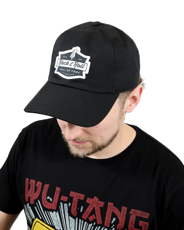 ROCK HALL HEADSTOCK HAT BLACK