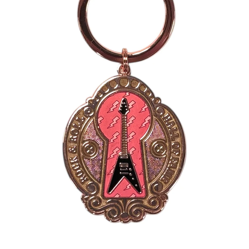 ROCK HALL KEY HOLE KEYRING