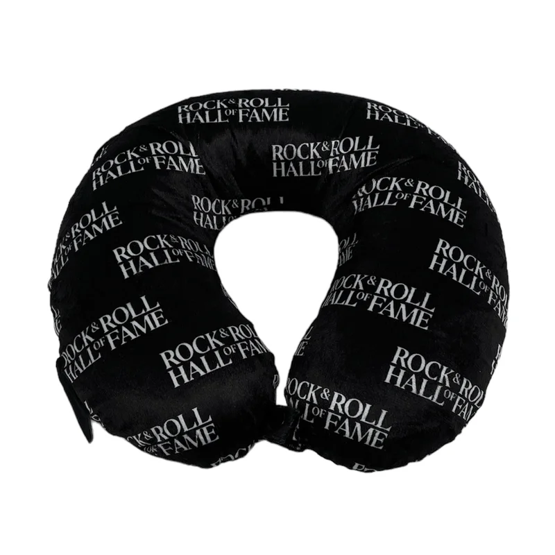 ROCK HALL MEMORY FOAM LOGO NECK PILLOW