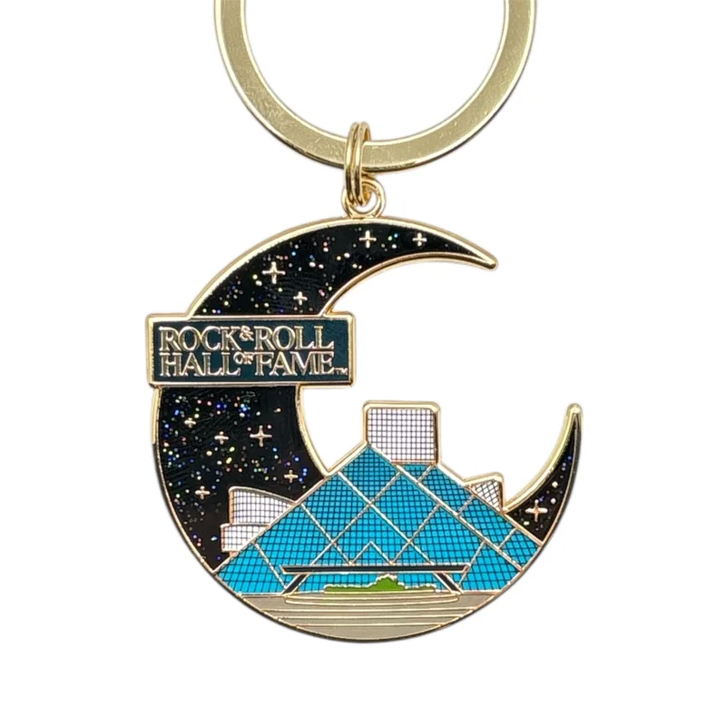 ROCK HALL MOON DANGLE KEYRING