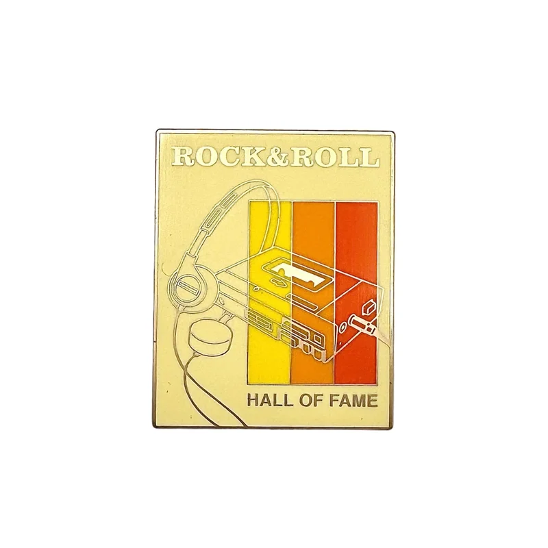 ROCK HALL RETRO CASSETTE PLAYER MAGNET