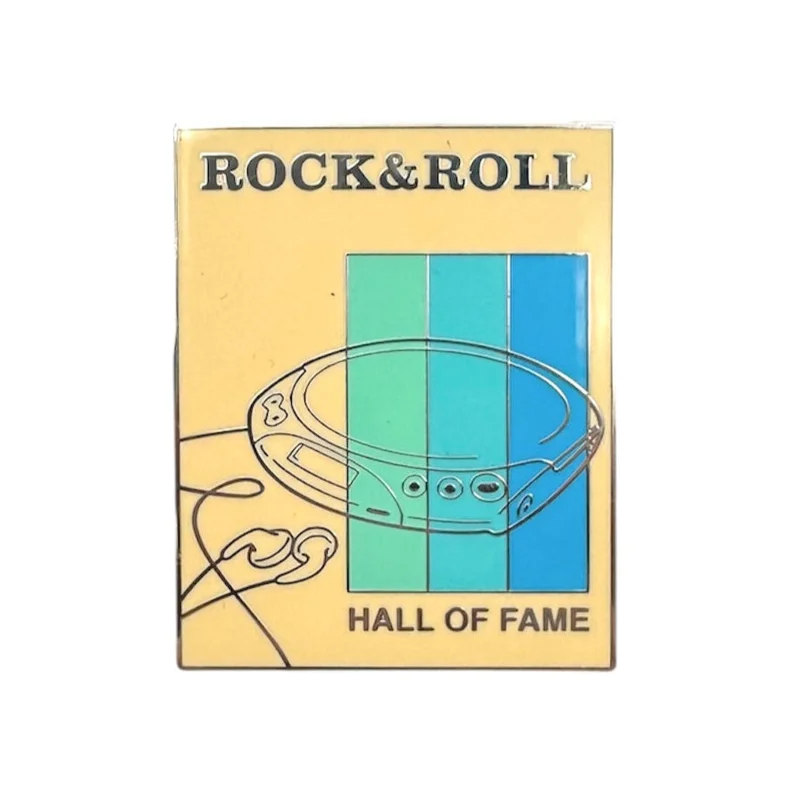 ROCK HALL RETRO CD PLAYER MAGNET