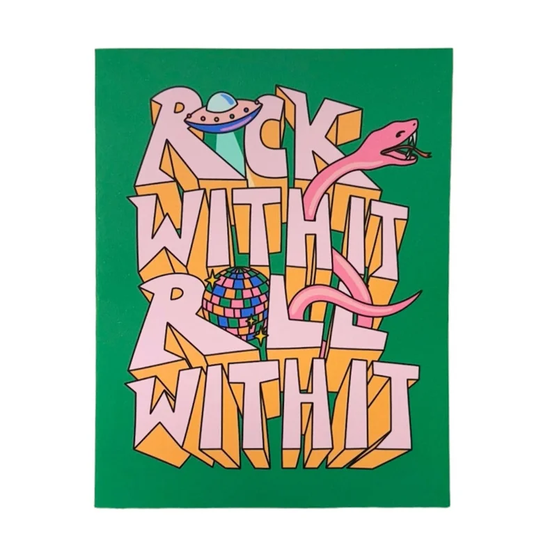 ROCK HALL ROCK WITH IT ART PRINT