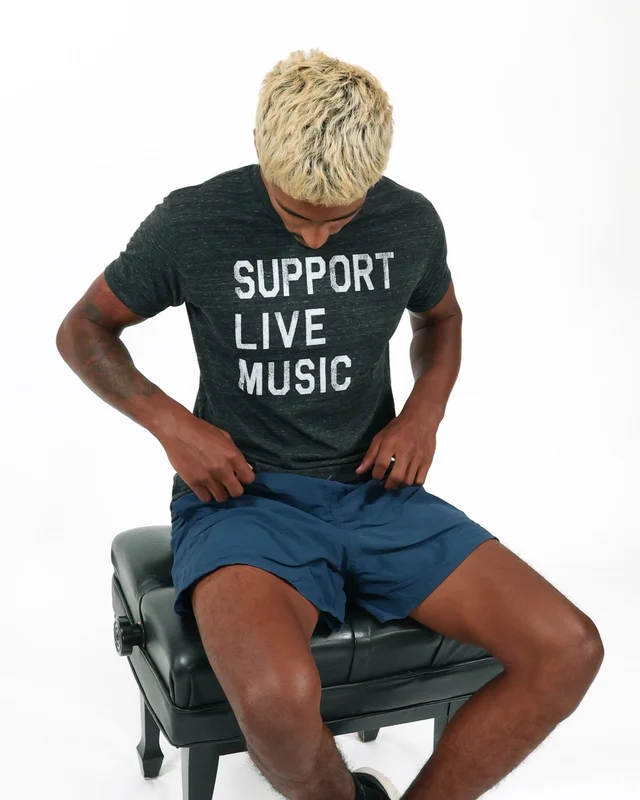 ROCK HALL SUPPORT LIVE MUSIC T-SHIRT