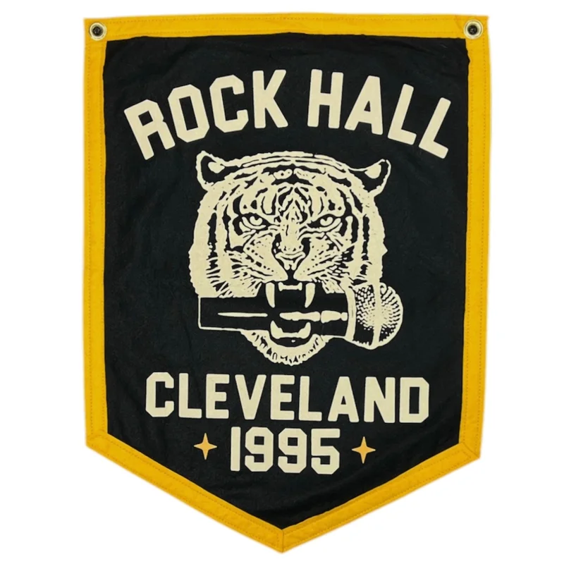 ROCK HALL TIGER MIC CAMP FLAG