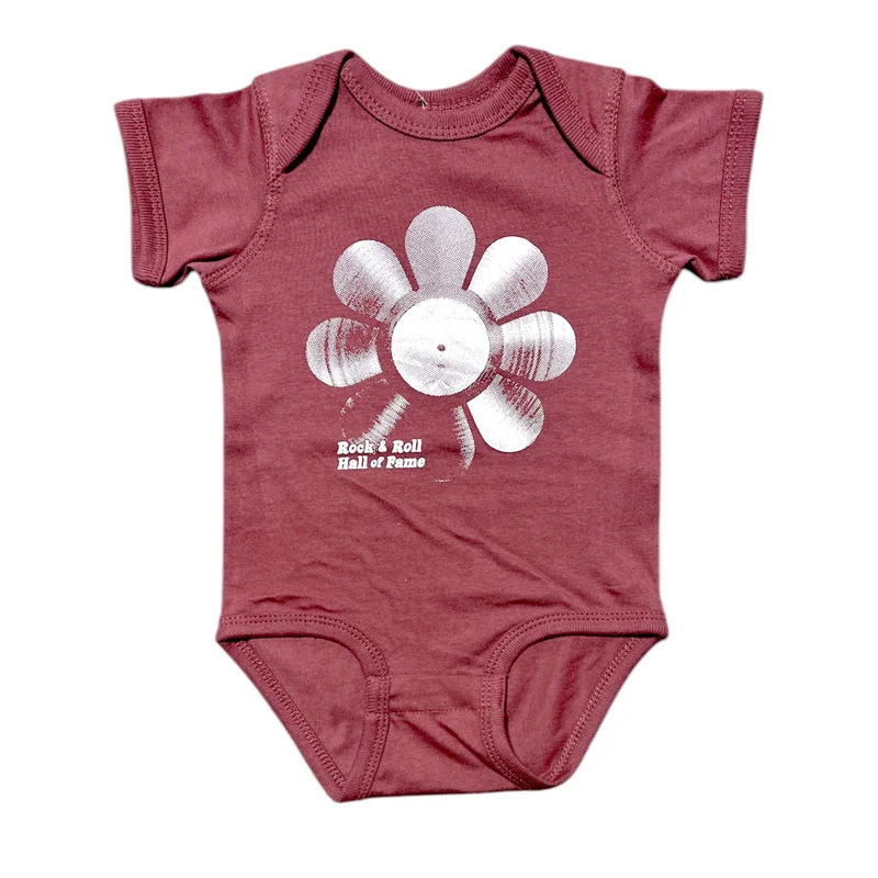 ROCK HALL VINYL FLOWER ROMPER