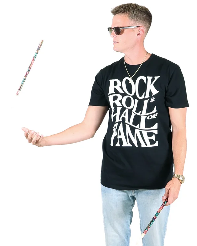ROCK HALL WAVY LOGO T-SHIRT