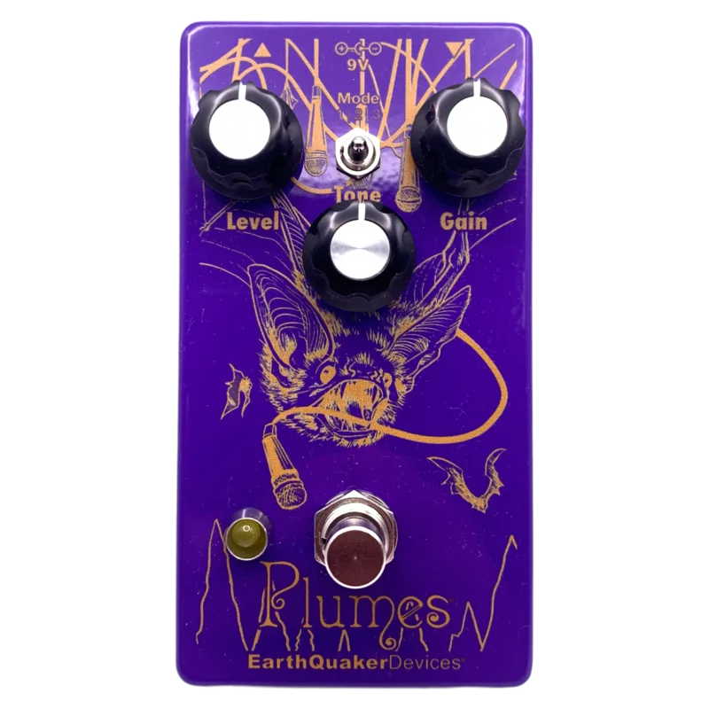 ROCK HALL X EARTHQUAKER DEVICES - LIMITED EDITION PLUMES SMALL SIGNAL SHREDDER PEDAL