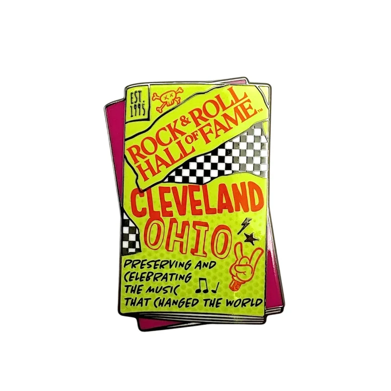 ROCK HALL ZINE PIN