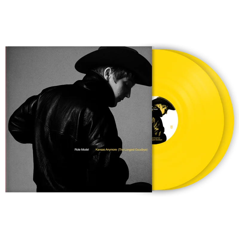 ROLE MODEL - KANSAS ANYMORE (THE LONG GOODBYE) - CANARY YELLOW COLOR - 2-LP - VINYL LP
