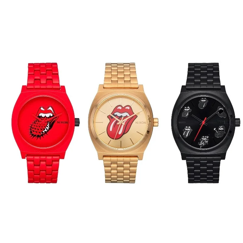 ROLLING STONES - TIME TELLER WATCH BLACK