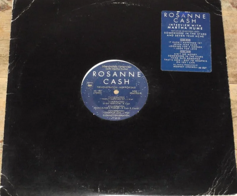 Rosanne Cash: Interchords (Interview With Martha Hume) 12"