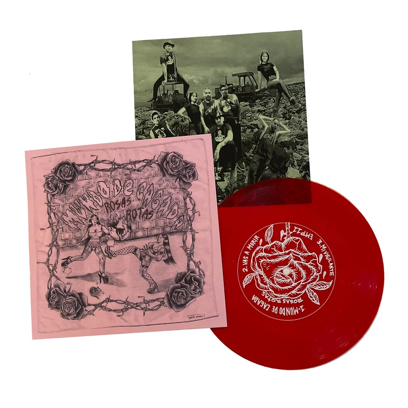 Rosas Rotas: Mundo De Cagada 7" flexi