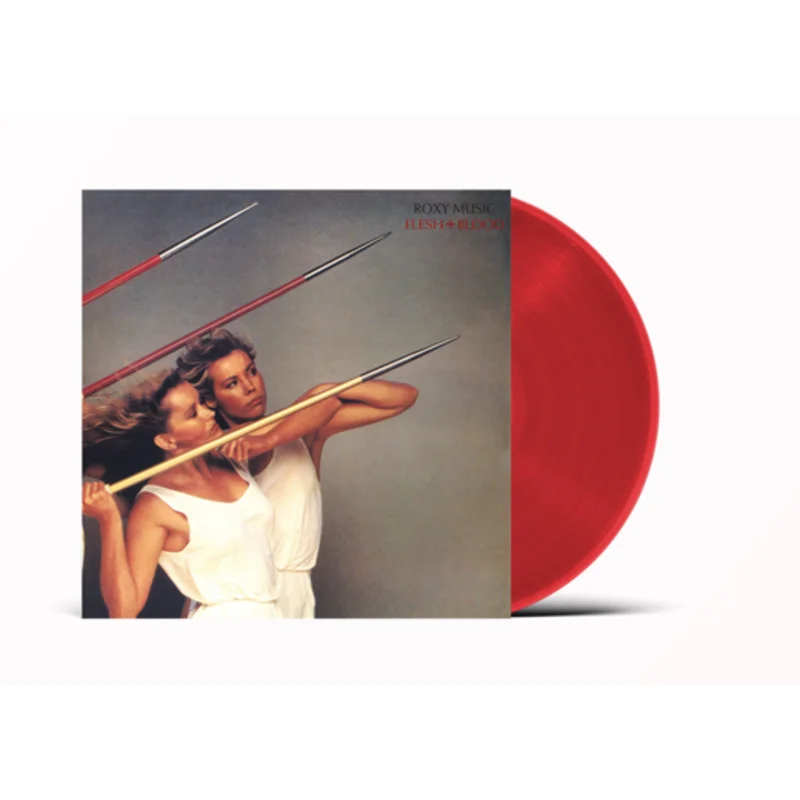 ROXY MUSIC 'FLESH AND BLOOD' LP - RED