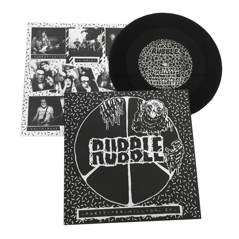 Rubble: Parts Per Million 7" black vinyl