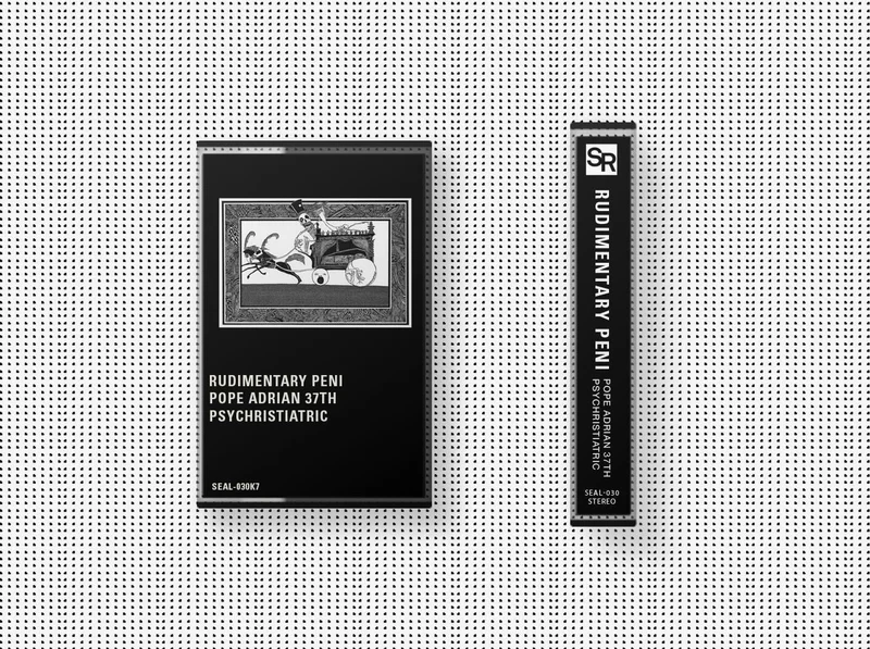 Rudimentary Peni: Pope Adrian 37th Psychristiatric cassette