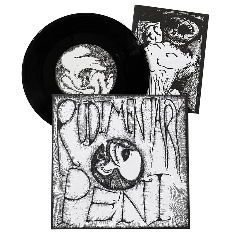 Rudimentary Peni: S/T 7" Black Vinyl