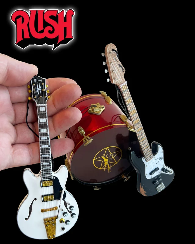 RUSH - SET OF 3 ORNAMENTS