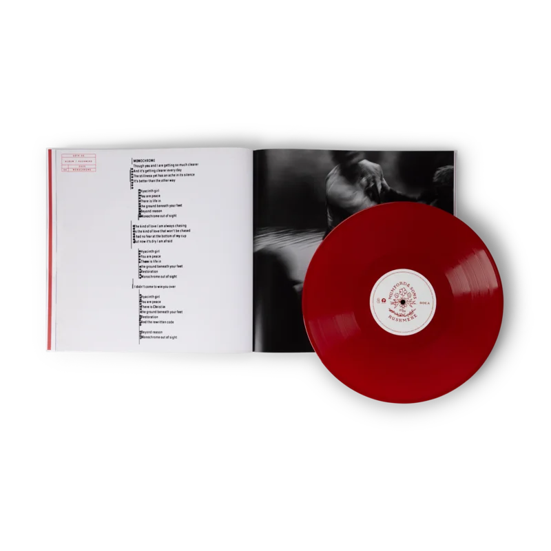 RUSHMERE: 'Almost Places Recycled Red Vinyl' Deluxe LP
