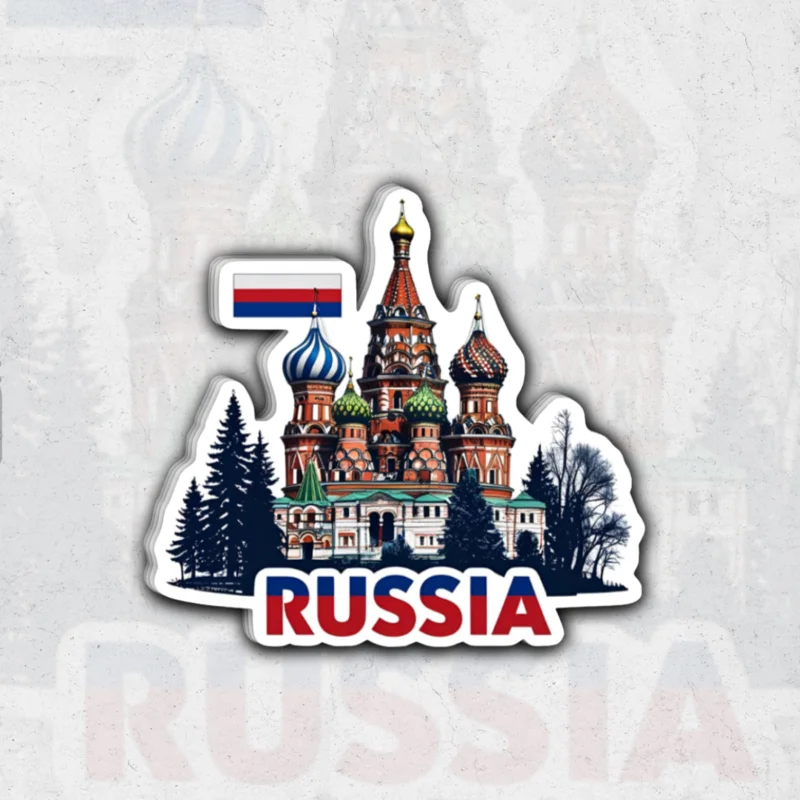 Russia Country (SK Exclusive)- glossy vinyl sticker