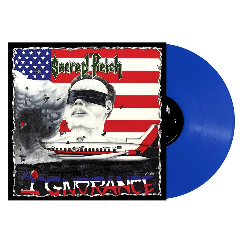 SACRED REICH 'IGNORANCE' LP - COBALT BLUE