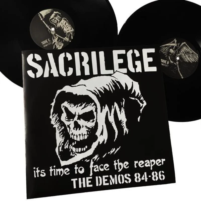 Sacrilege: It's Time To Face The Reaper 2x12" (new)