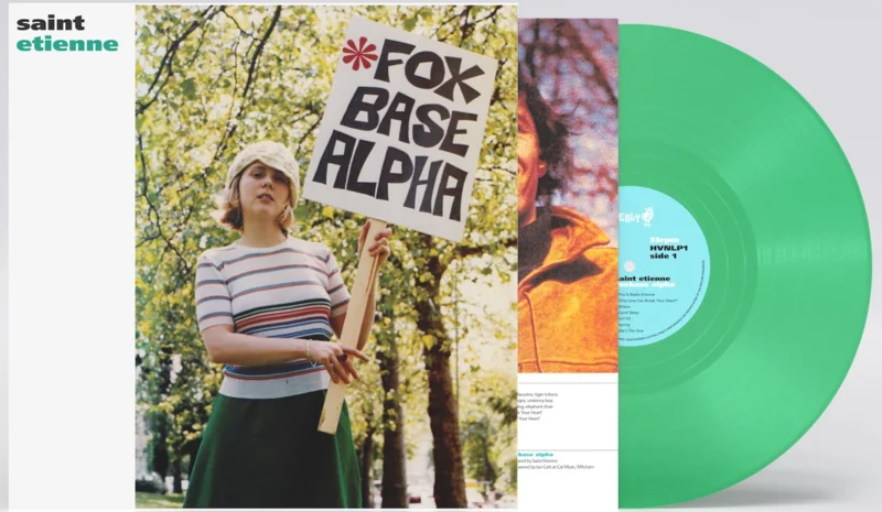 SAINT ETIENNE 'FOXBASE ALPHA' 30TH ANNIVERSARY LP - GREEN