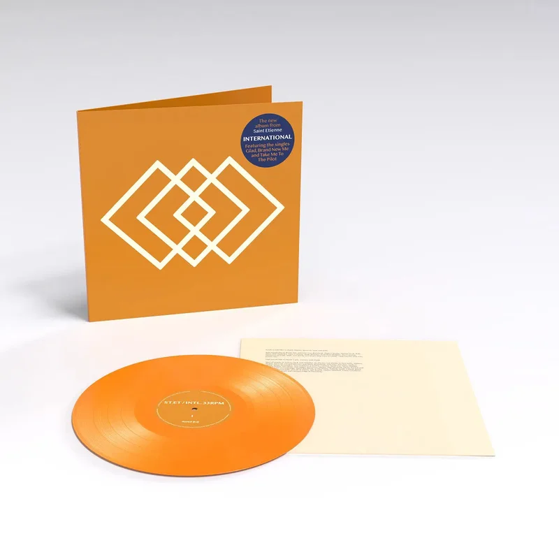SAINT ETIENNE 'INTERNATIONAL' LP - ORANGE