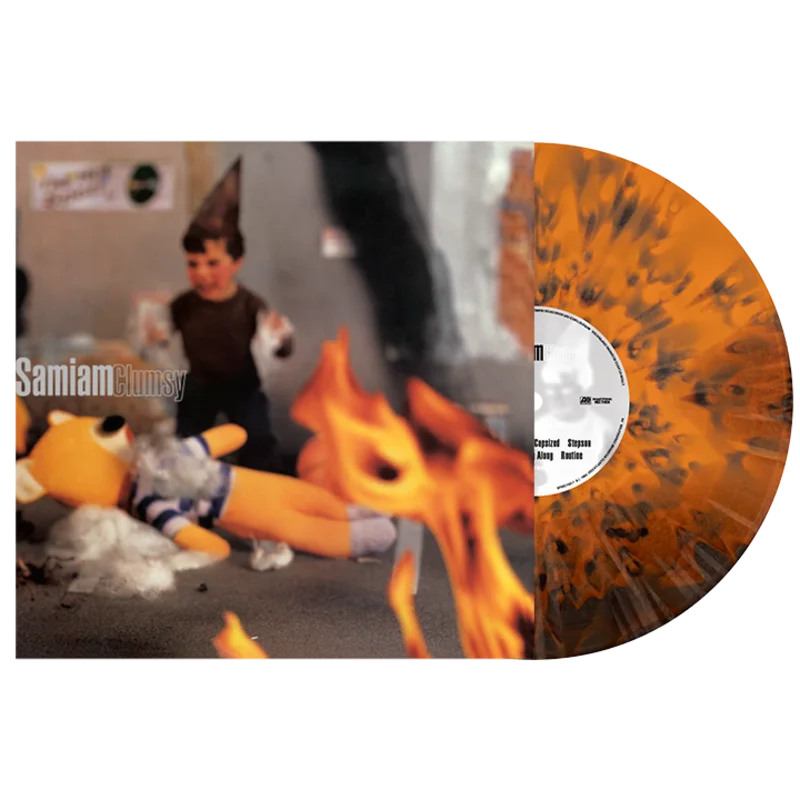 SAMIAM CLUMSY LP - EXCLUSIVE - LTD. 200 - BLACK/ORANGE/SMASH/SPLATTER