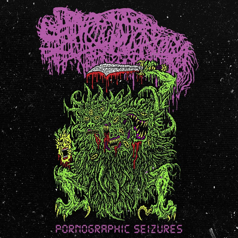 SANGUISUGABOGG 'PORNOGRAPHIC SEIZURES' 12" EP - 2021 REISSUE - US VERSION