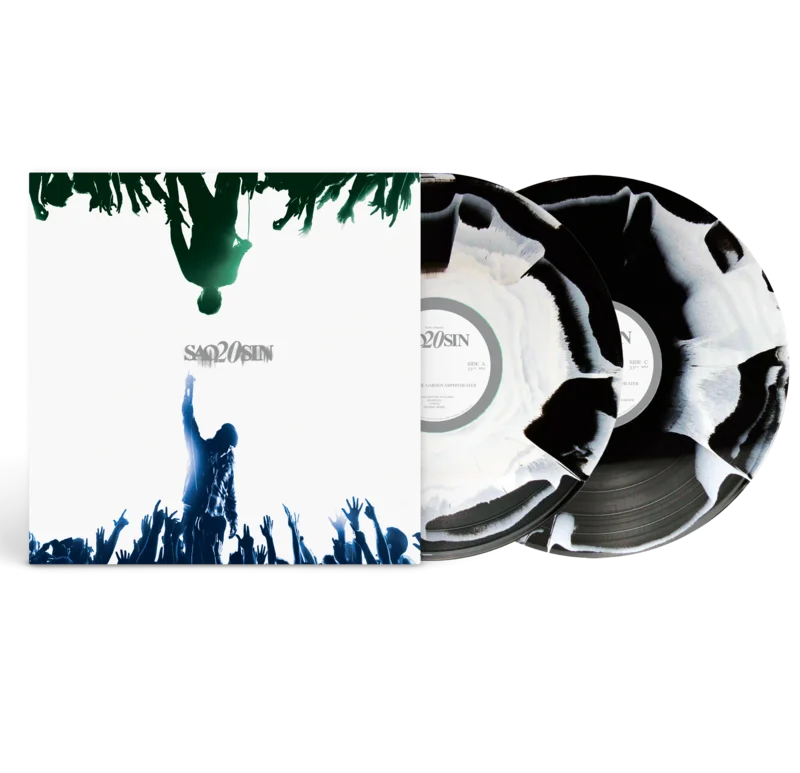 SAOSIN LIVE AT THE GARDEN AMPHITHEATER 2LP - EXCLUSIVE - LTD. 200 - OPAQUE BLACK/WHITE