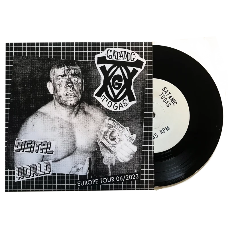Satanic Togas: Digital World 7"