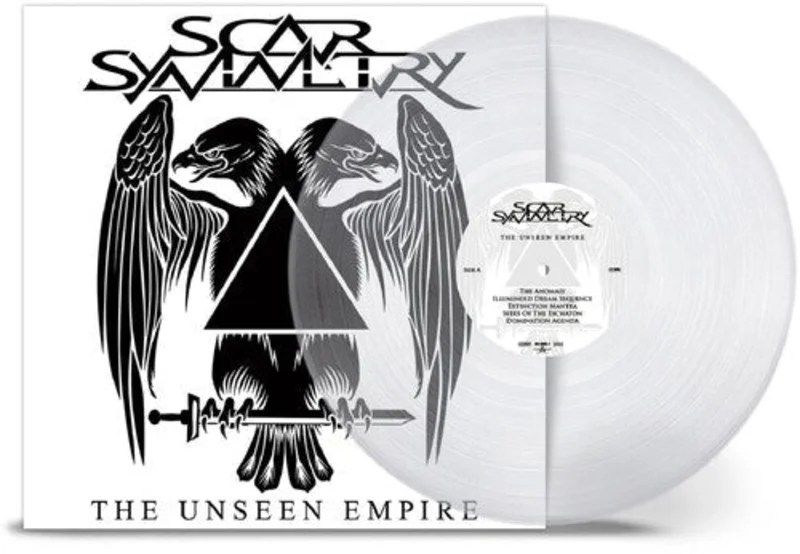 SCAR SYMMETRY 'UNSEEN EMPIRE' LP - CLEAR