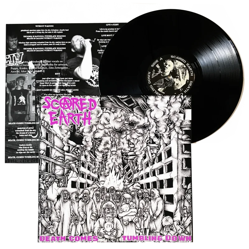Scared Earth: Death Comes Tumbling Down 12"