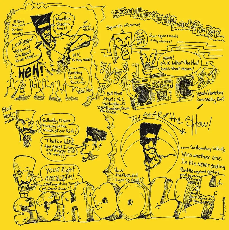 Schoolly-D: S/T 12" (Black Friday 2023)
